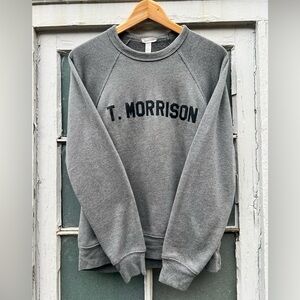 Loup | Toni Morrison Sweatshirt | Gray | S